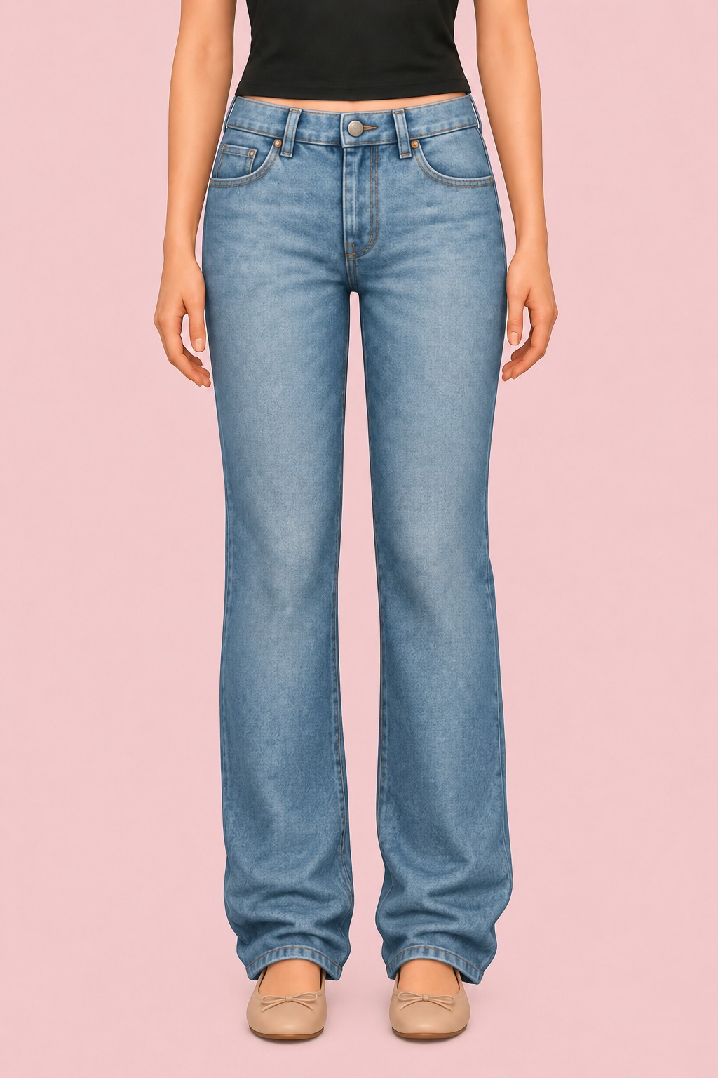 Sebastian Jeans custom content (CC) for Sims 4 by oakiyo