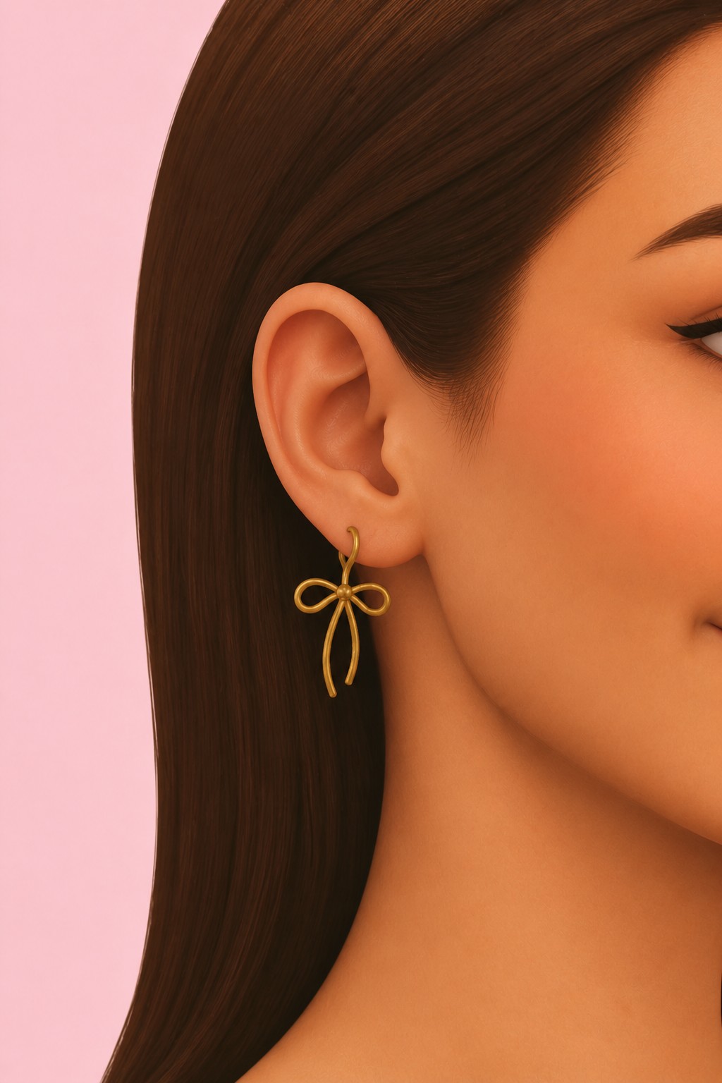 Lele Earrings custom content (CC) for Sims 4 by oakiyo