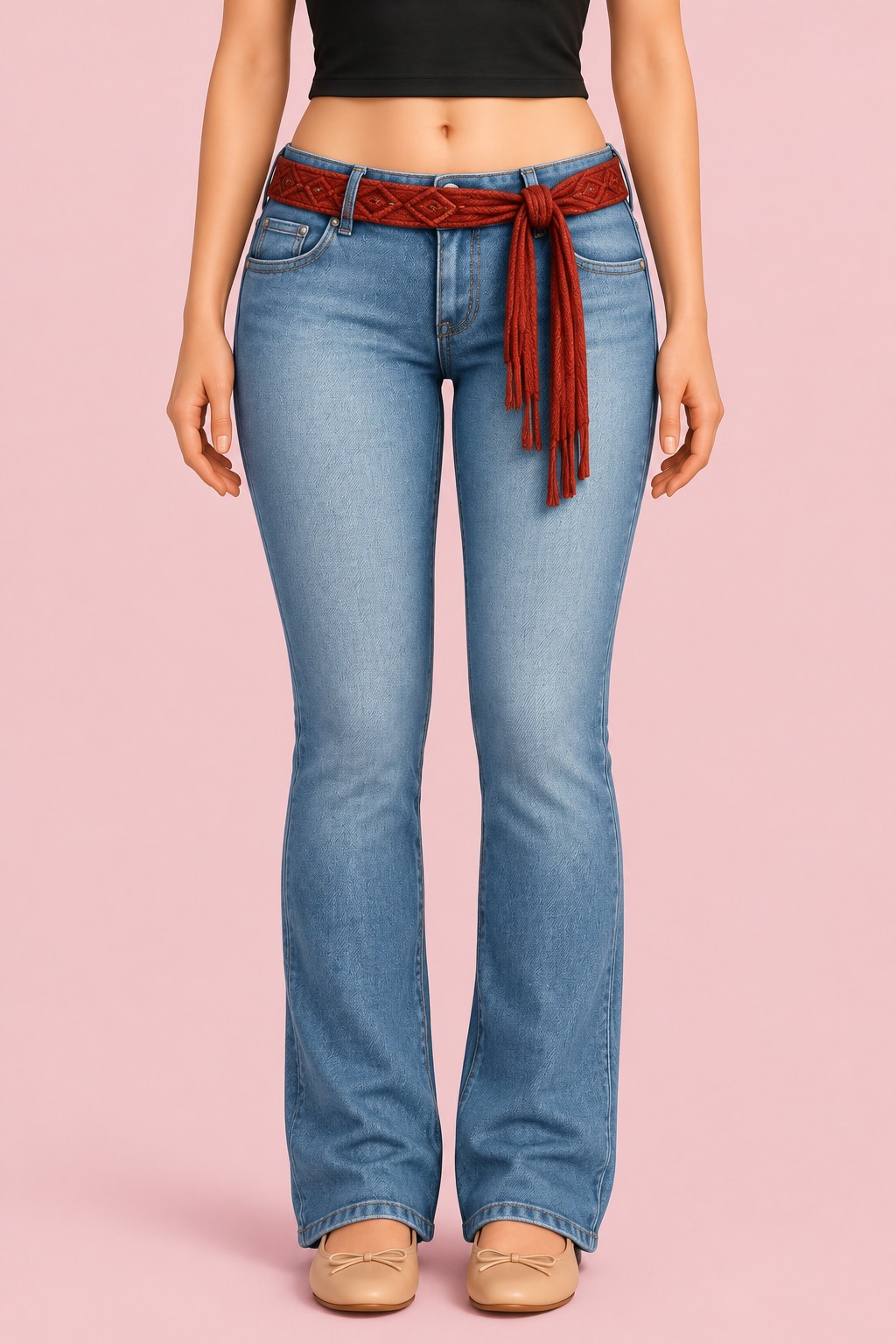 Honey Jeans custom content (CC) for Sims 4 by oakiyo