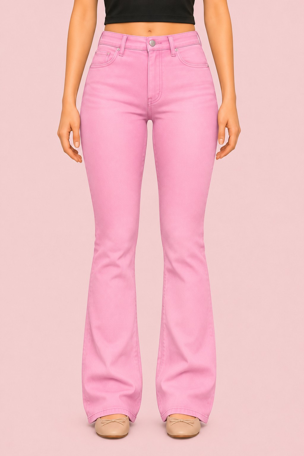 Lottie Jeans custom content (CC) for Sims 4 by oakiyo