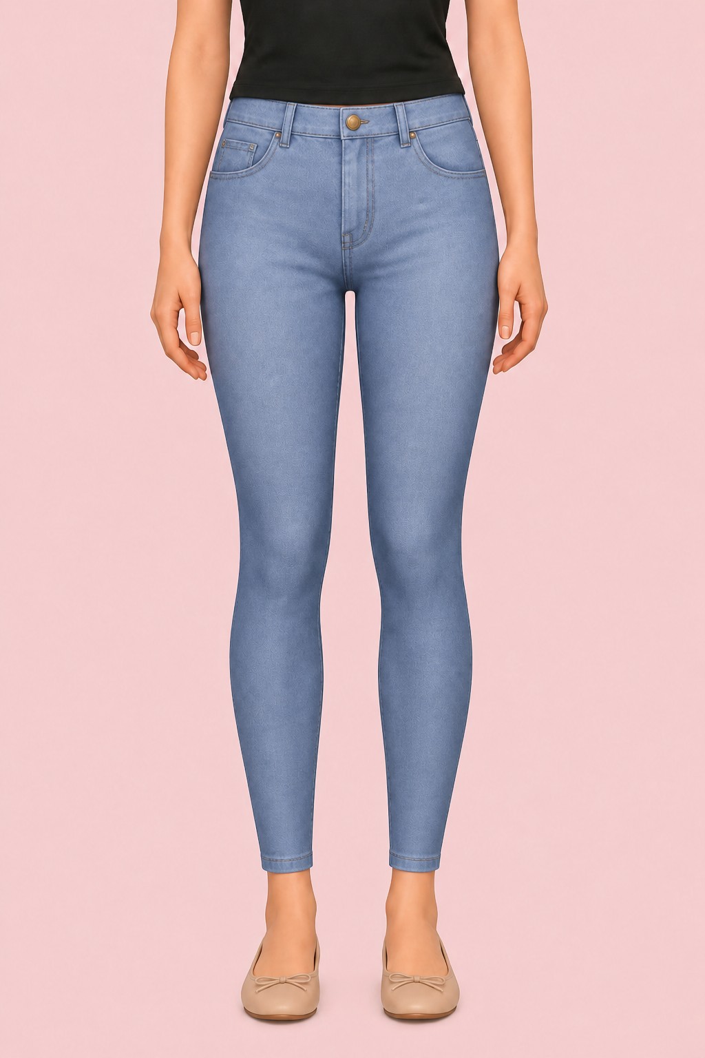 Corinna Jeans custom content (CC) for Sims 4 by oakiyo