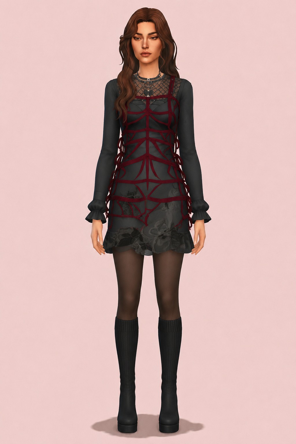 Back To Black (Public Oct 18th) custom content (CC) for Sims 4 by marsmerizingsims