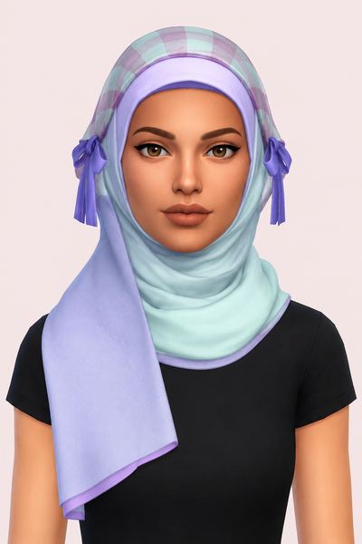 Hijab 103 custom content (CC) for Sims 4 by marsmerizingsims