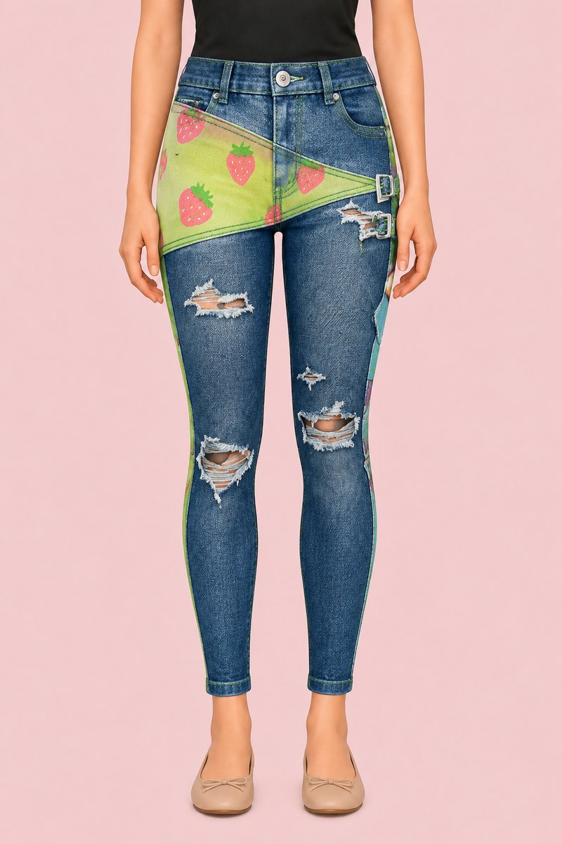 Kenzie Jeans custom content (CC) for Sims 4 by marsmerizingsims