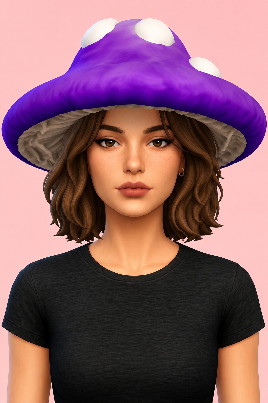 Amber Hat custom content (CC) for Sims 4 by marsmerizingsims