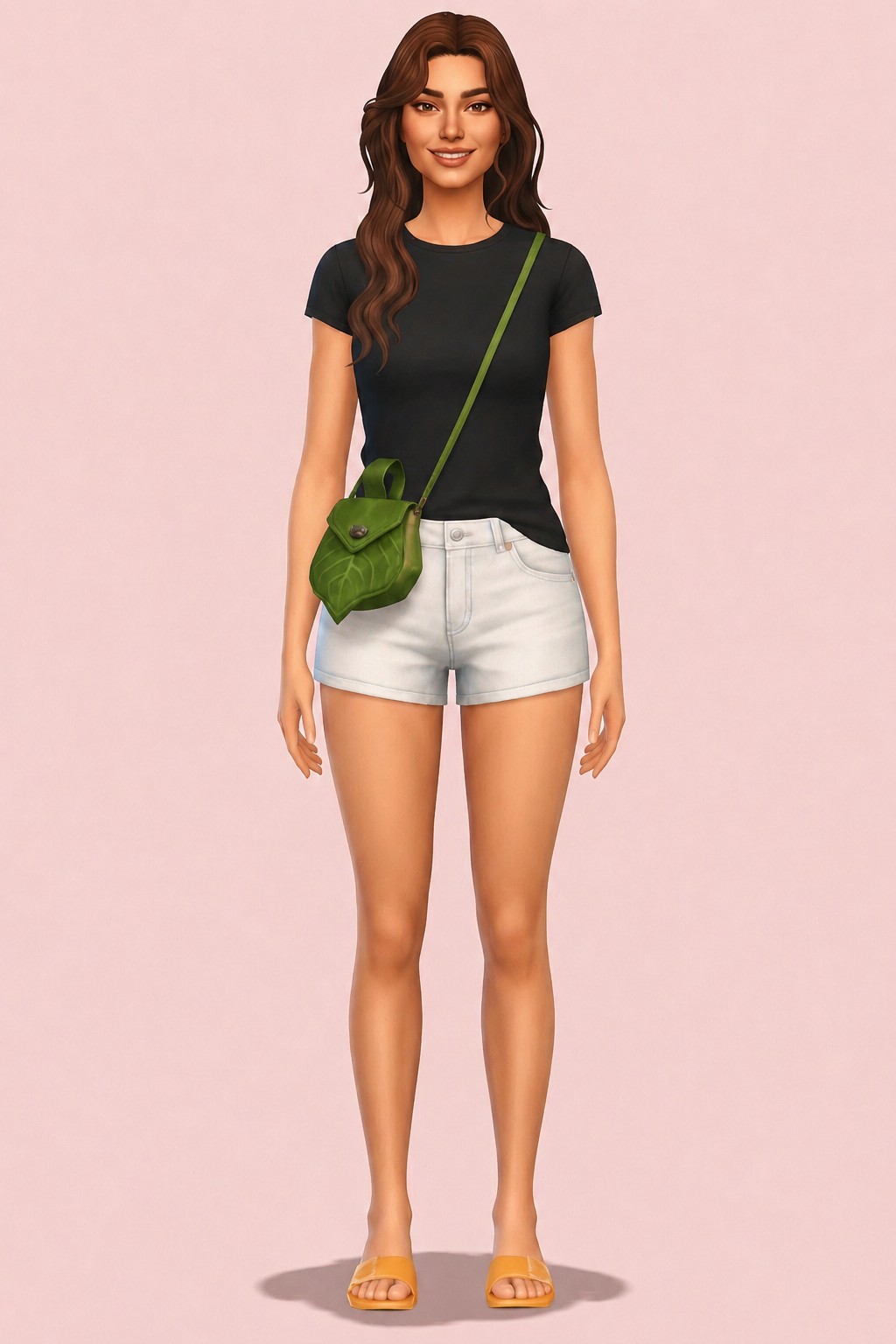 Arwen Sling Bag custom content (CC) for Sims 4 by marsmerizingsims