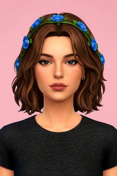 Eowyn Headband custom content (CC) for Sims 4 by marsmerizingsims
