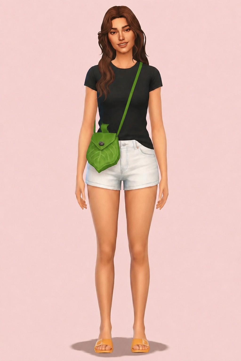 Galean Sling Bag custom content (CC) for Sims 4 by marsmerizingsims