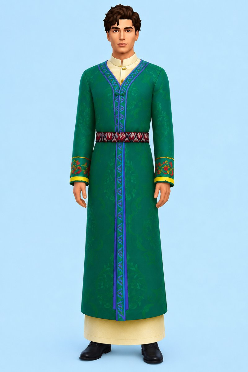 Ahmed Thobe custom content (CC) for Sims 4 by marsmerizingsims