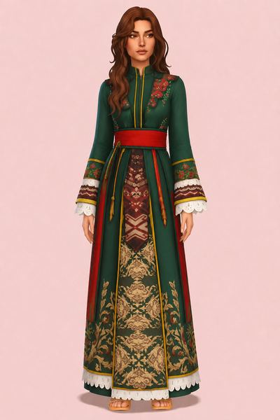 Ava Dress custom content (CC) for Sims 4 by marsmerizingsims