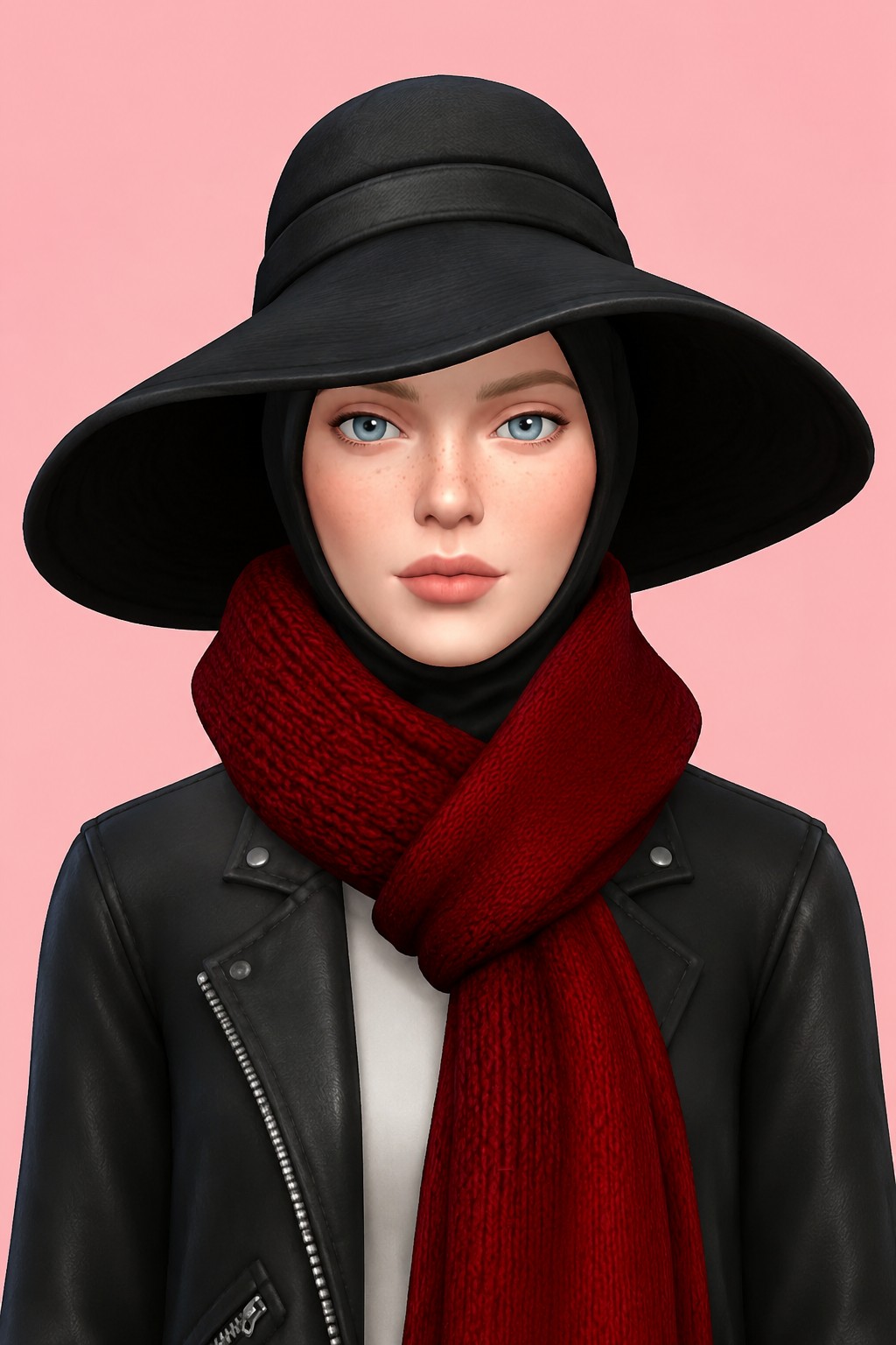I DID IT! I revived the broken CC! (Parvaneh hijab, Aria hijab, and more) custom content (CC) for Sims 4 by marsmerizingsims