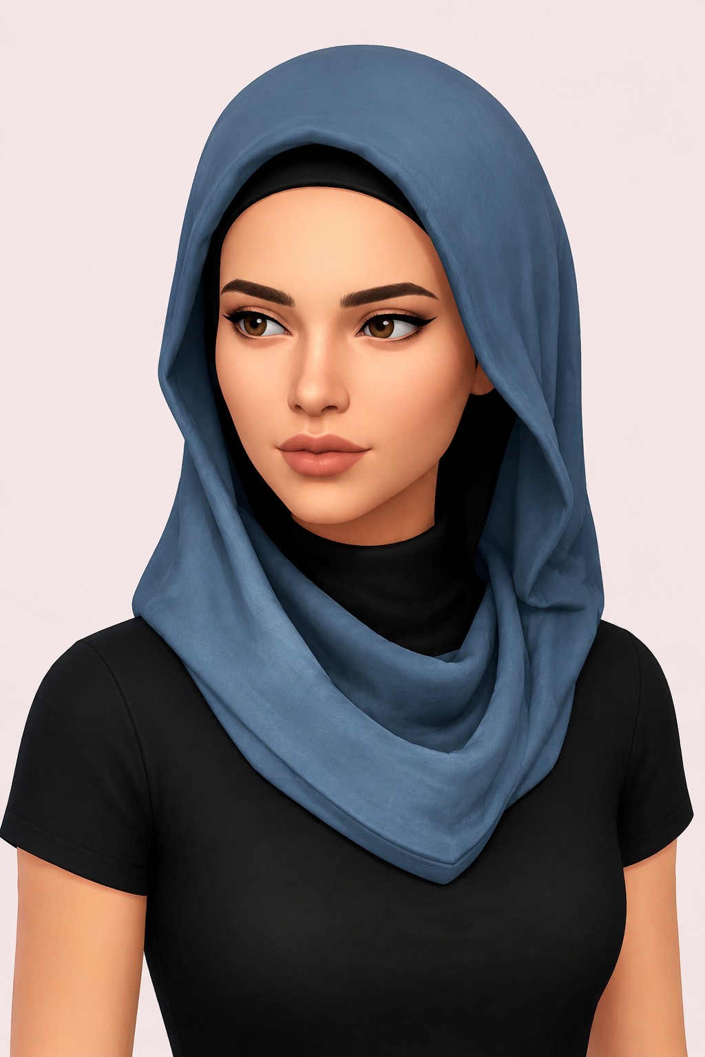 Hijab 94B custom content (CC) for Sims 4 by marsmerizingsims