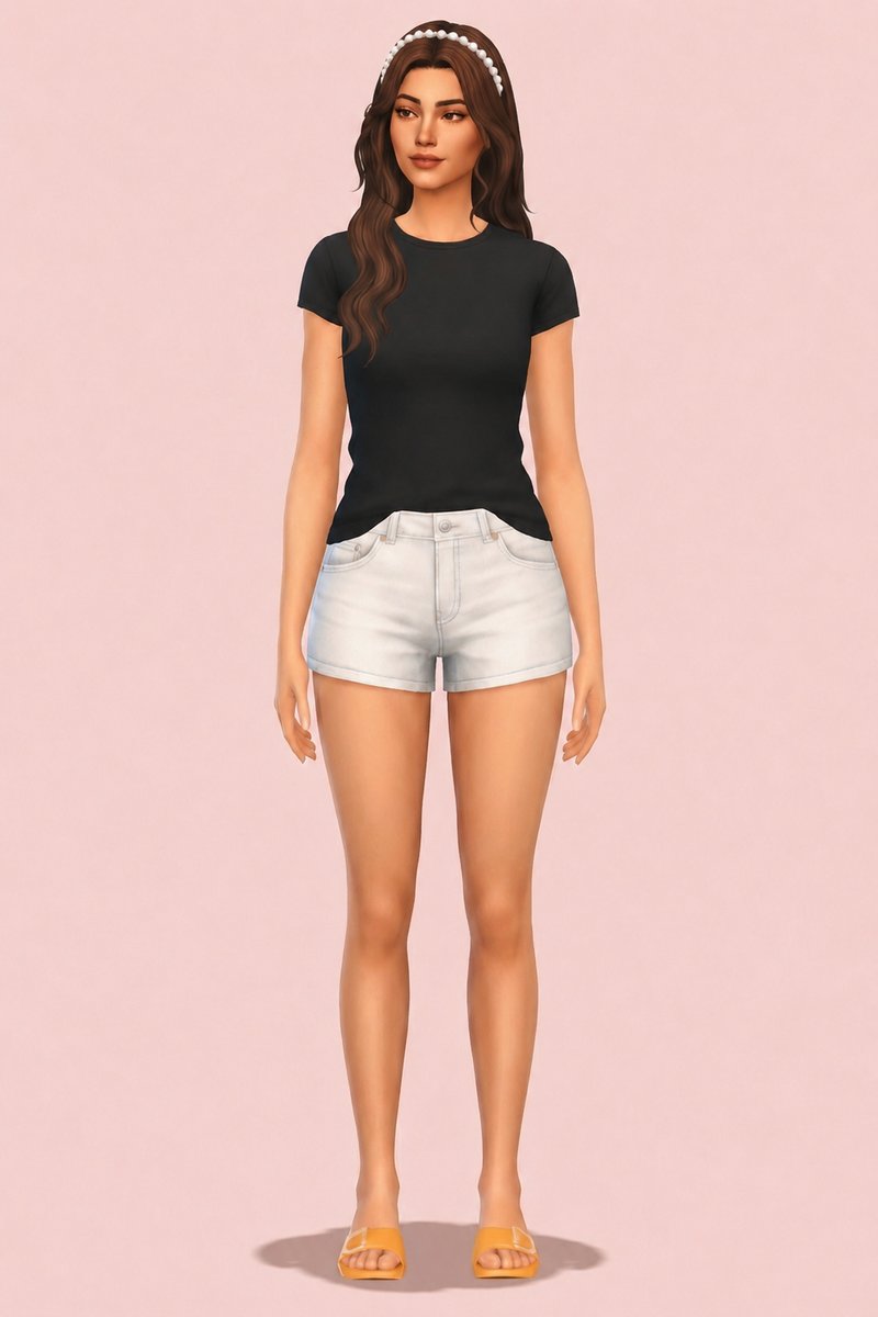 Pearly Headband custom content (CC) for Sims 4 by marsmerizingsims