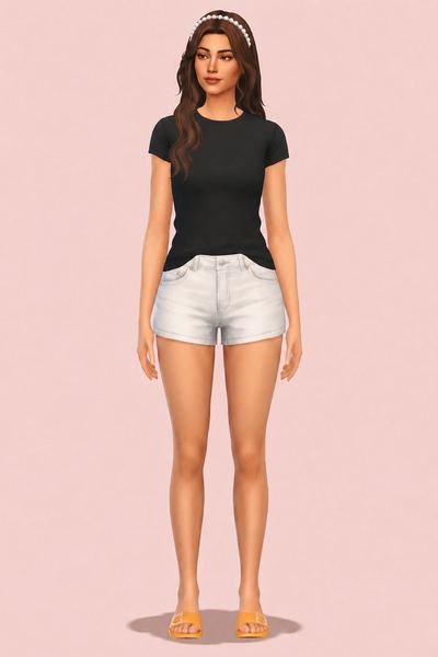 Pearly Headband custom content (CC) for Sims 4 by marsmerizingsims