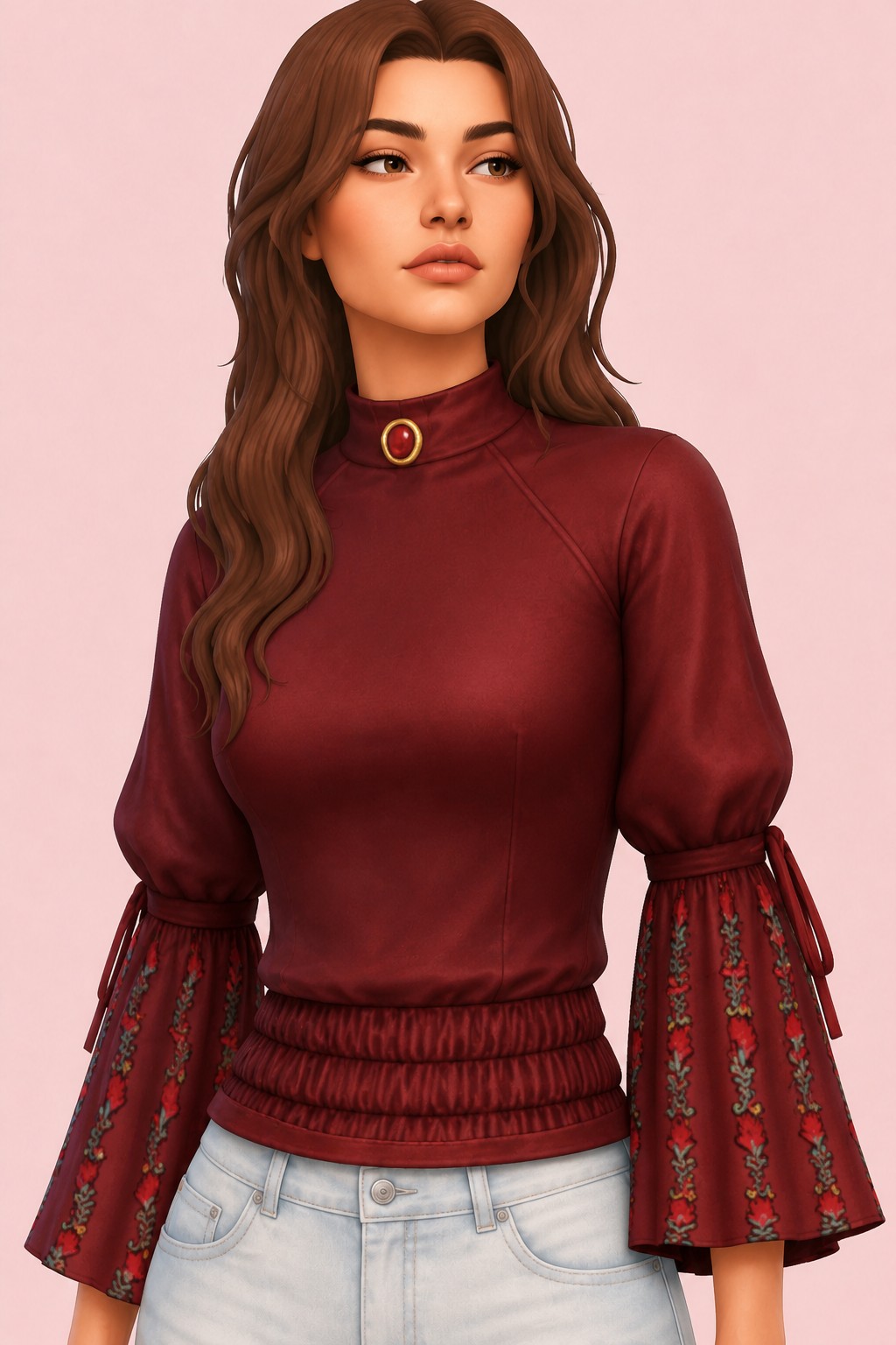Demeter FTop custom content (CC) for Sims 4 by marsmerizingsims