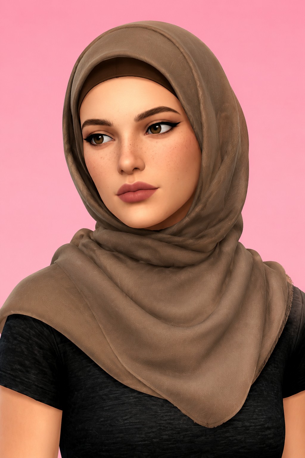 Jeyhan Hijab custom content (CC) for Sims 4 by marsmerizingsims