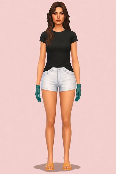 Kenzi ACC Gloves custom content (CC) for Sims 4 by marsmerizingsims