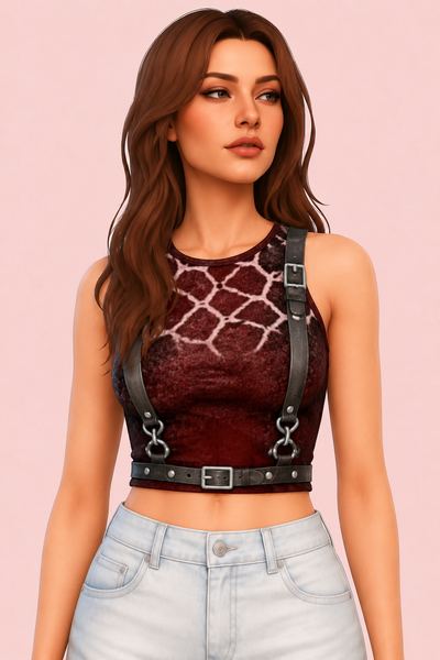 Dina FTop custom content (CC) for Sims 4 by marsmerizingsims
