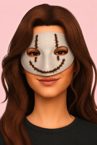 Noir Mask custom content (CC) for Sims 4 by marsmerizingsims