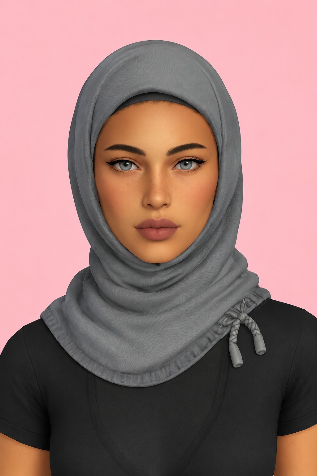 Sabyan Hijab 79 custom content (CC) for Sims 4 by marsmerizingsims