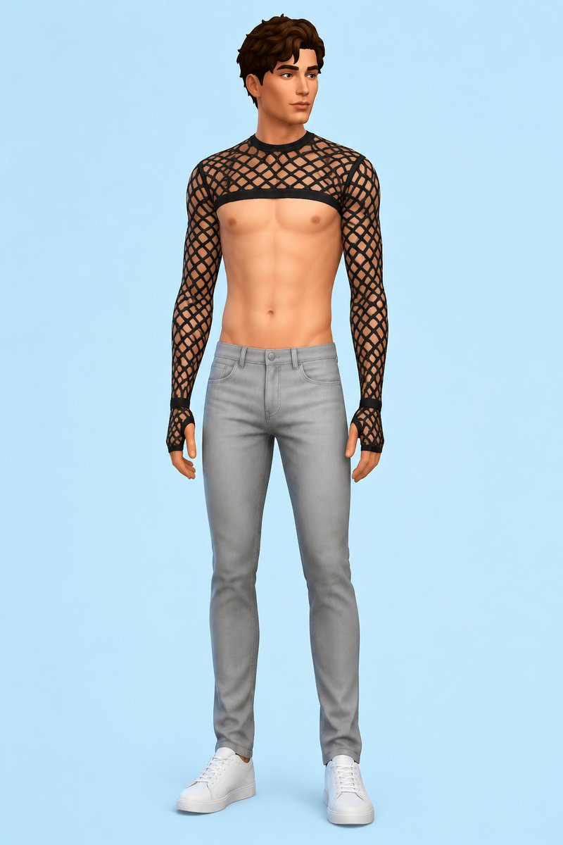 Benz Random TShirt Gloves custom content (CC) for Sims 4 by marsmerizingsims