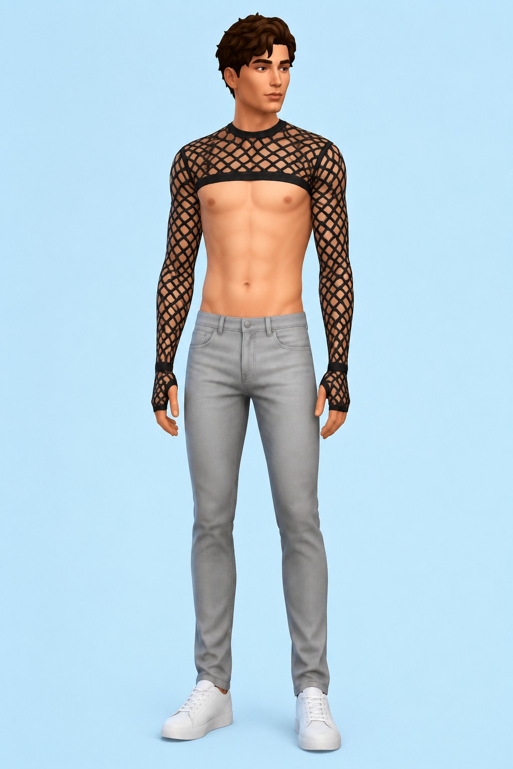 Benz Random TShirt Gloves custom content (CC) for Sims 4 by marsmerizingsims