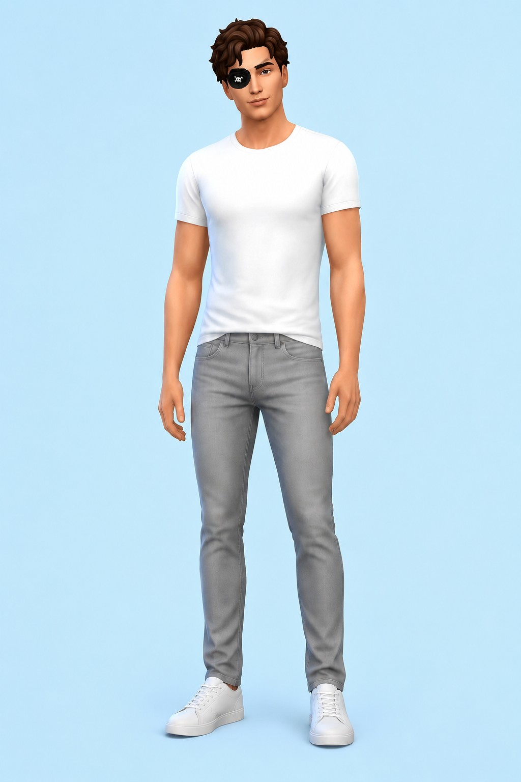 Jolly Eyepatch custom content (CC) for Sims 4 by marsmerizingsims
