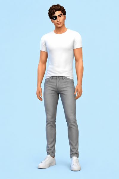 Jolly Eyepatch custom content (CC) for Sims 4 by marsmerizingsims