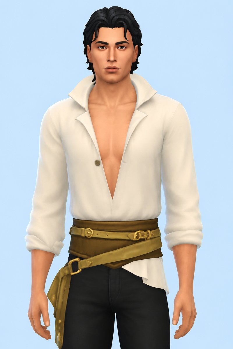 Olivier MTop custom content (CC) for Sims 4 by marsmerizingsims
