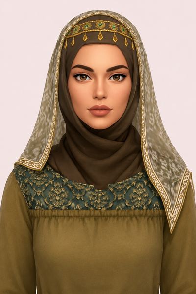 Aria 2.0 Hijab custom content (CC) for Sims 4 by marsmerizingsims