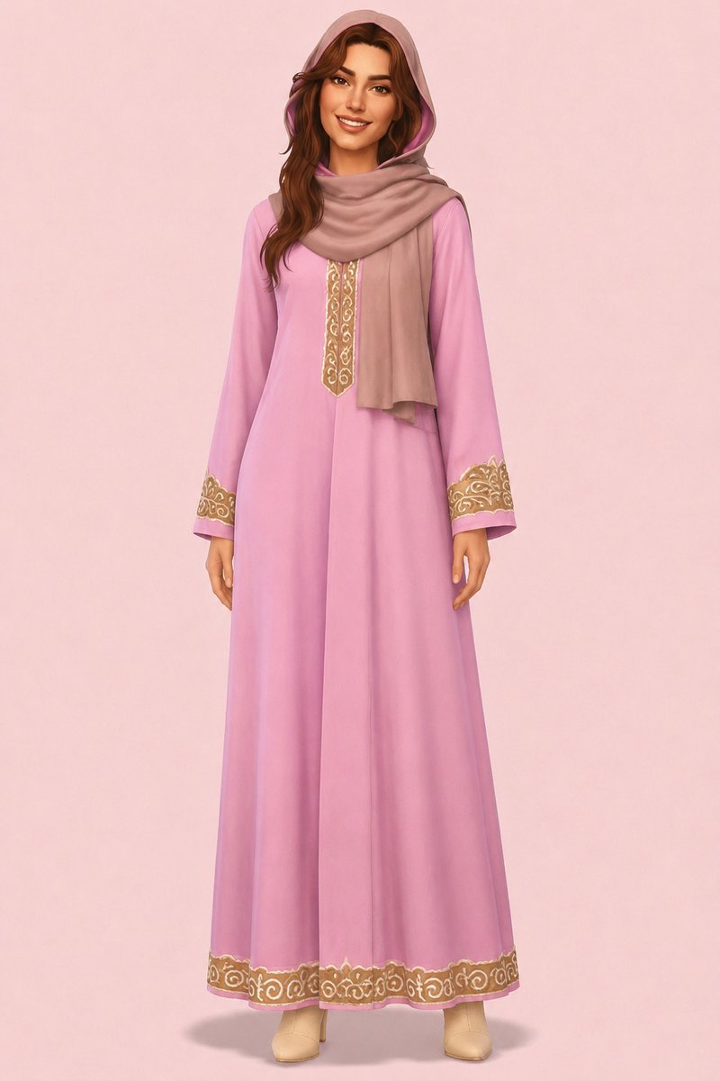 Hasna Abaya custom content (CC) for Sims 4 by marsmerizingsims