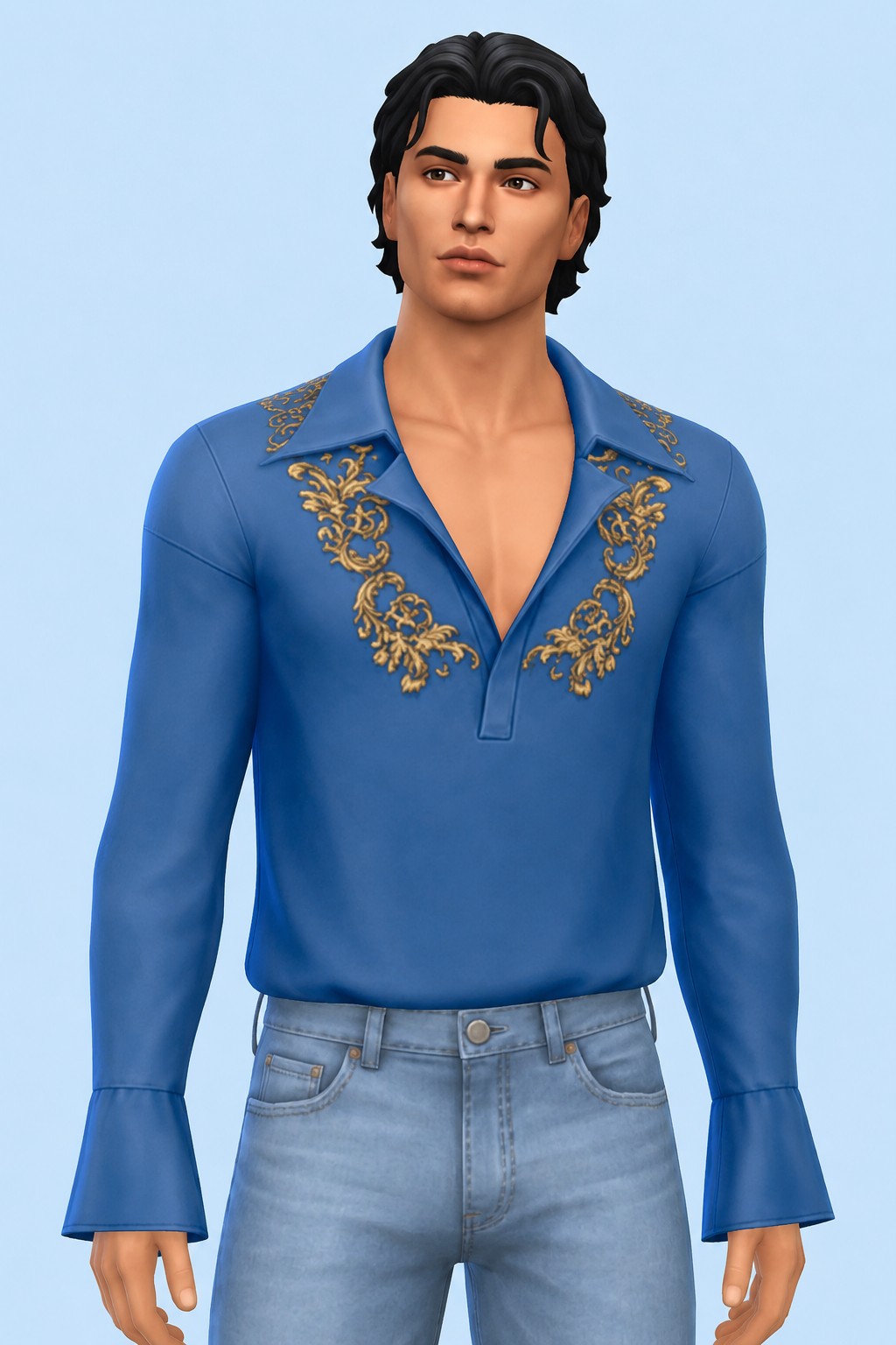 Alucard MTop custom content (CC) for Sims 4 by marsmerizingsims