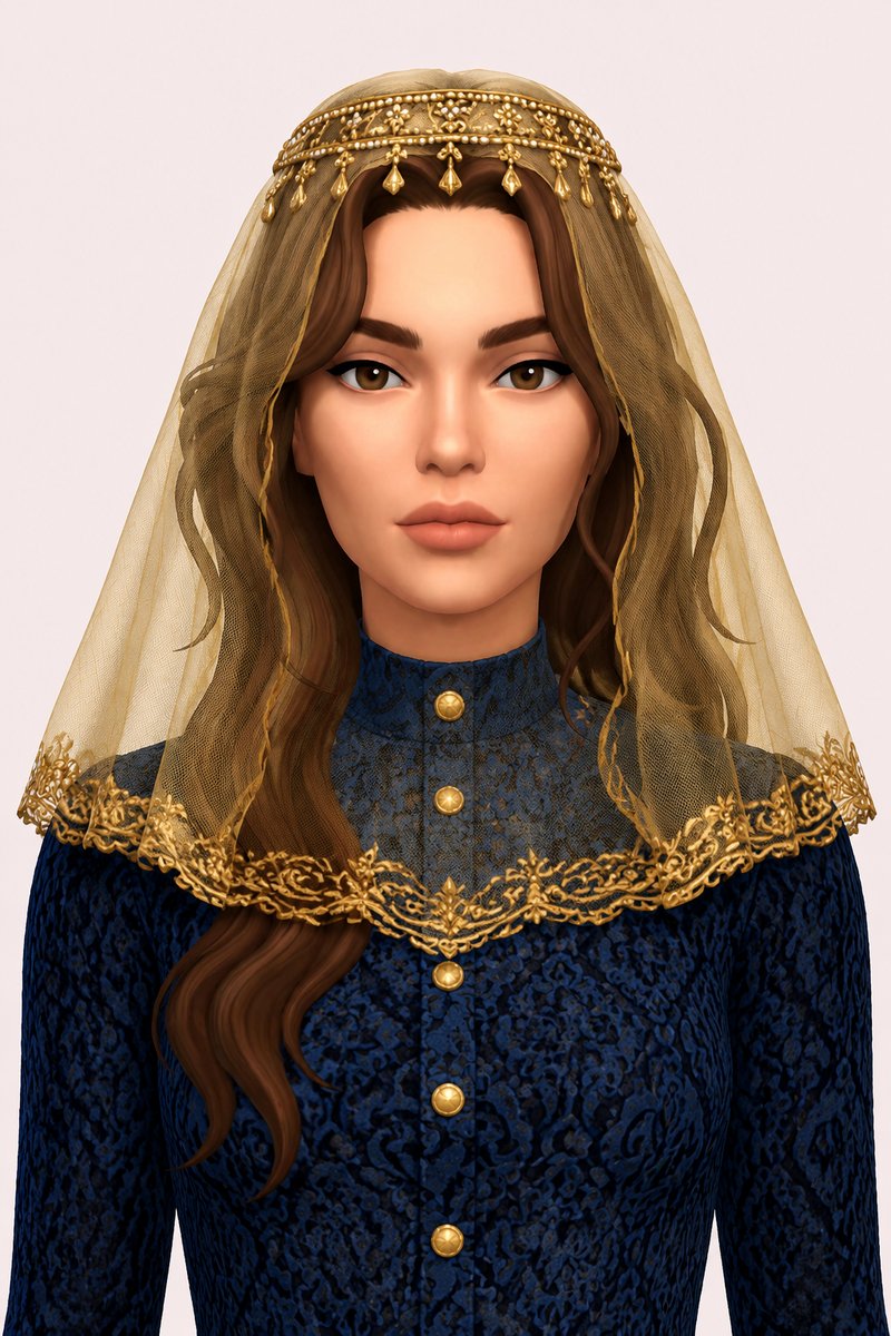 Eliza Veil custom content (CC) for Sims 4 by marsmerizingsims