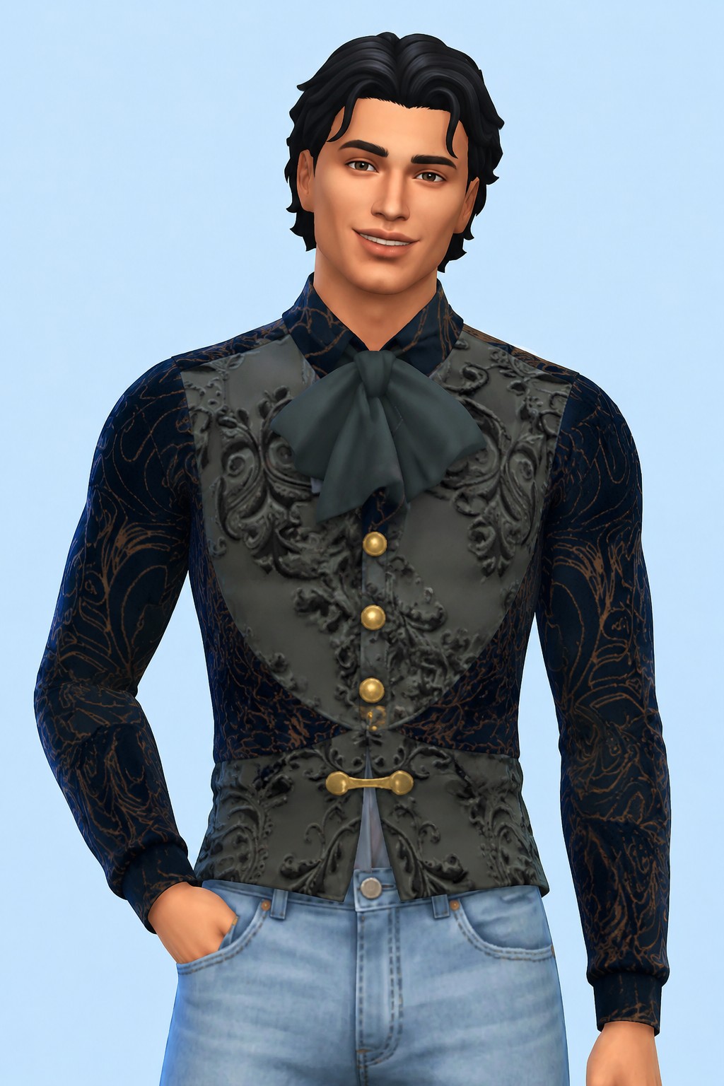 Logan MTop custom content (CC) for Sims 4 by marsmerizingsims