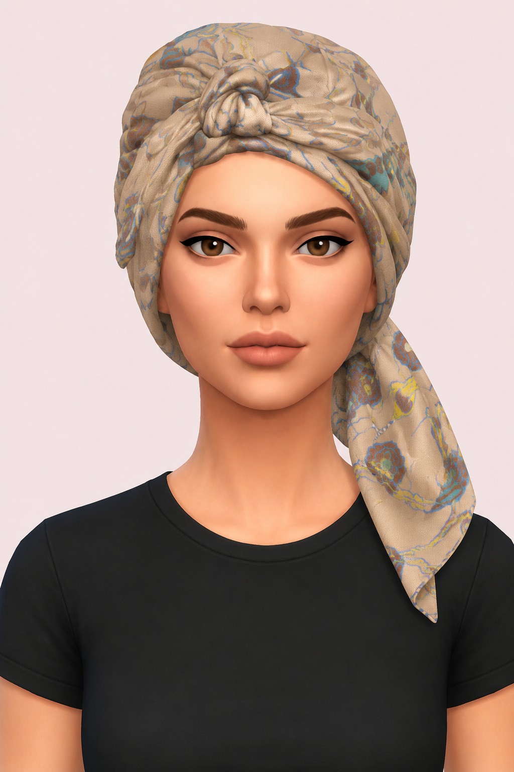 Richie Headwrap custom content (CC) for Sims 4 by marsmerizingsims