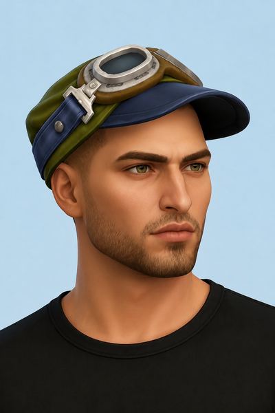 Batuu Cap Recolour (FREE!) custom content (CC) for Sims 4 by marsmerizingsims