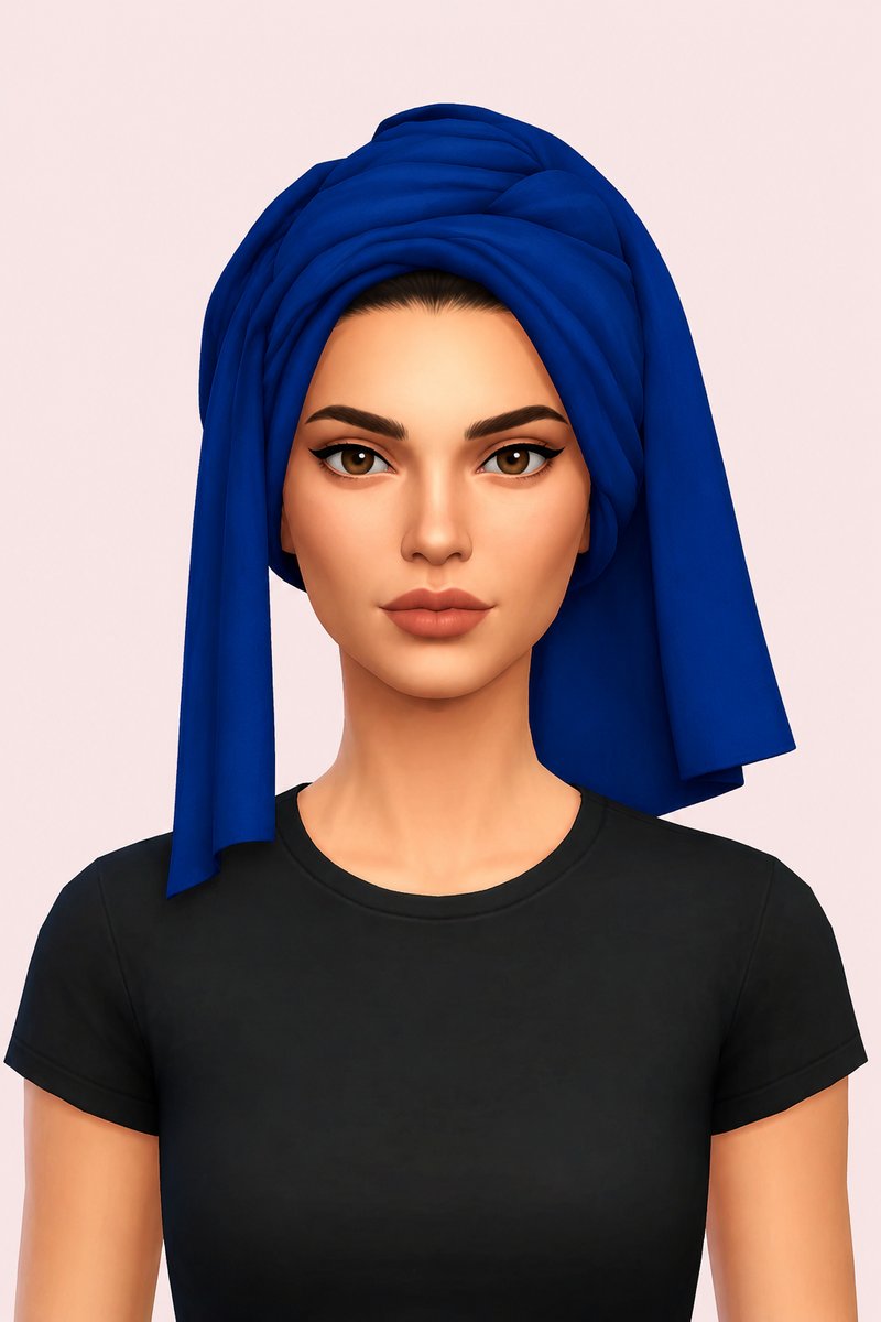 Aurelie Hat custom content (CC) for Sims 4 by marsmerizingsims