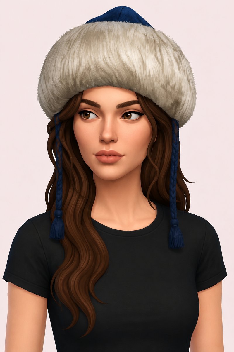 Misheel Hat custom content (CC) for Sims 4 by marsmerizingsims