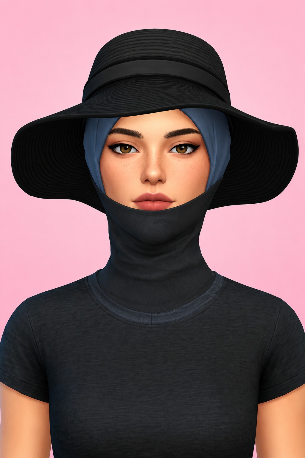 Sabine Hijab custom content (CC) for Sims 4 by marsmerizingsims