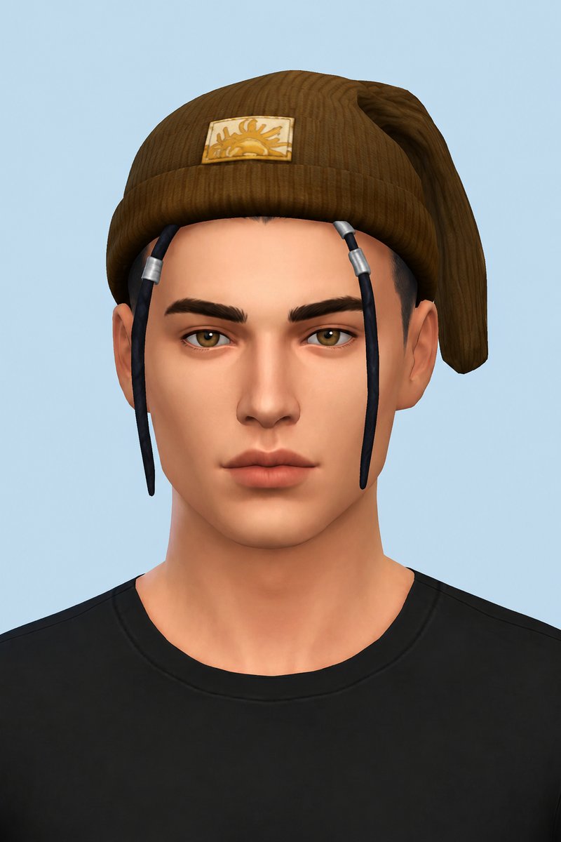 Hound Beanie custom content (CC) for Sims 4 by marsmerizingsims