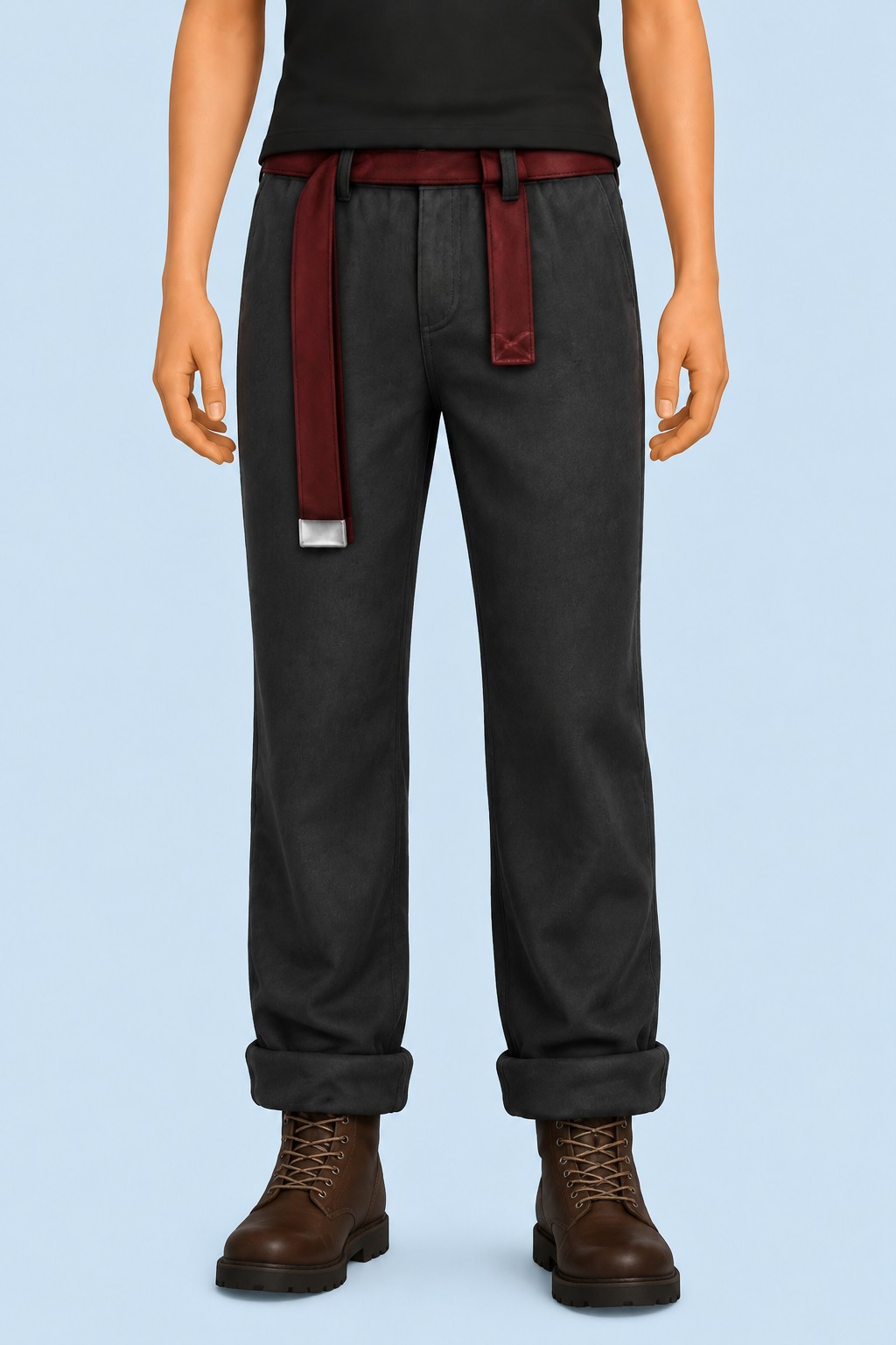 Surt Trouser custom content (CC) for Sims 4 by marsmerizingsims