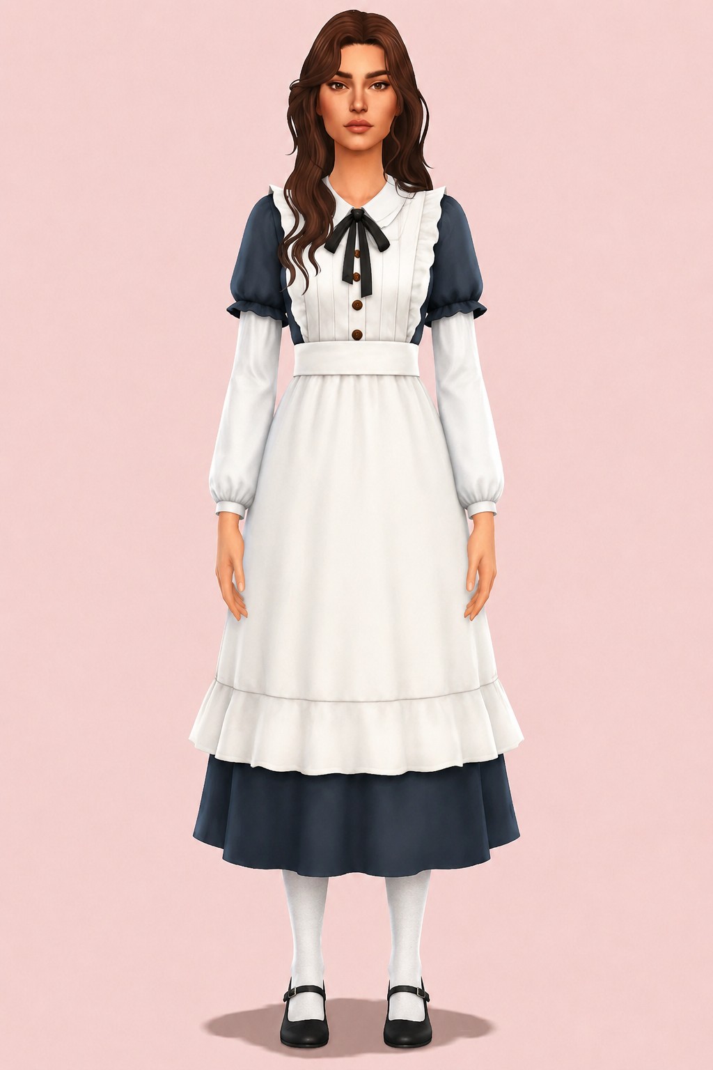 Morning Dress custom content (CC) for Sims 4 by marsmerizingsims