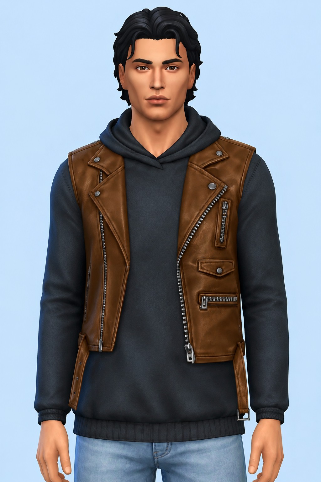 Winter Double Layer custom content (CC) for Sims 4 by marsmerizingsims