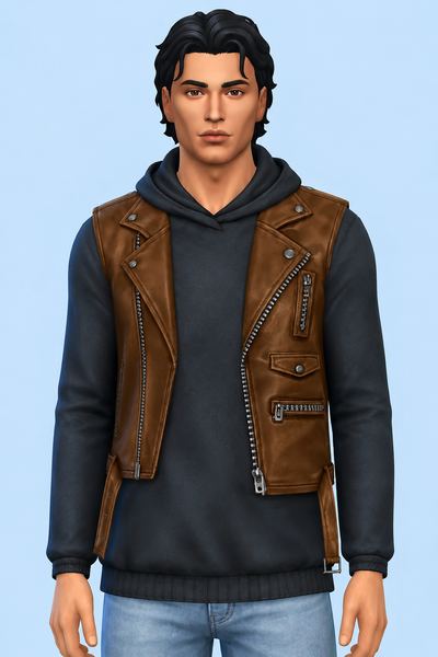 Winter Double Layer custom content (CC) for Sims 4 by marsmerizingsims