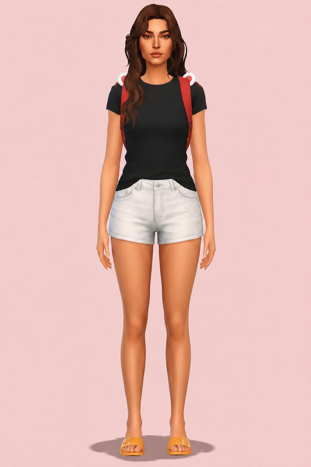 Shoes & Kiyo Backpack (Public July 22) custom content (CC) for Sims 4 by marsmerizingsims