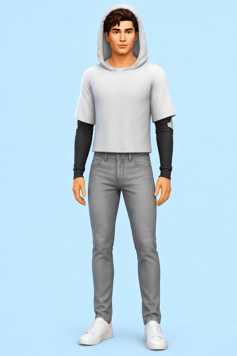 Jax Hoodie custom content (CC) for Sims 4 by marsmerizingsims