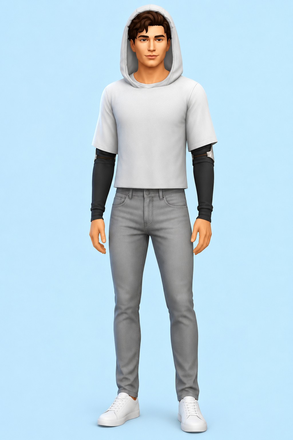 Jax Hoodie custom content (CC) for Sims 4 by marsmerizingsims