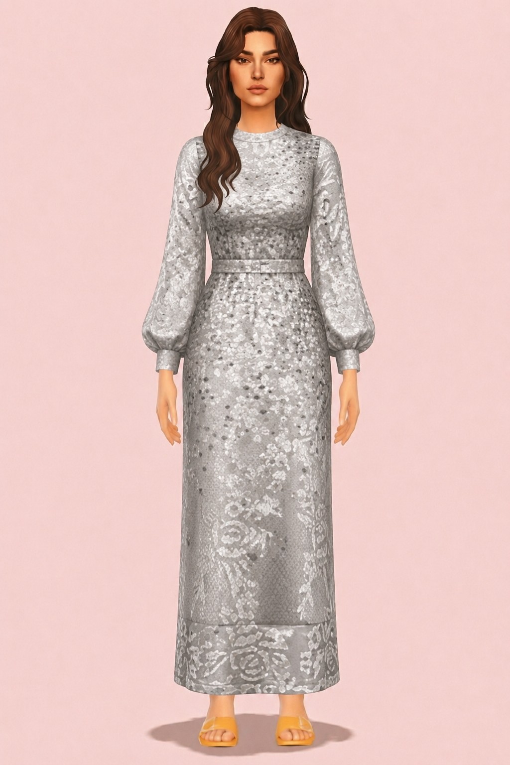 Modesty #5: Evening Outfit (Public July 8) custom content (CC) for Sims 4 by marsmerizingsims