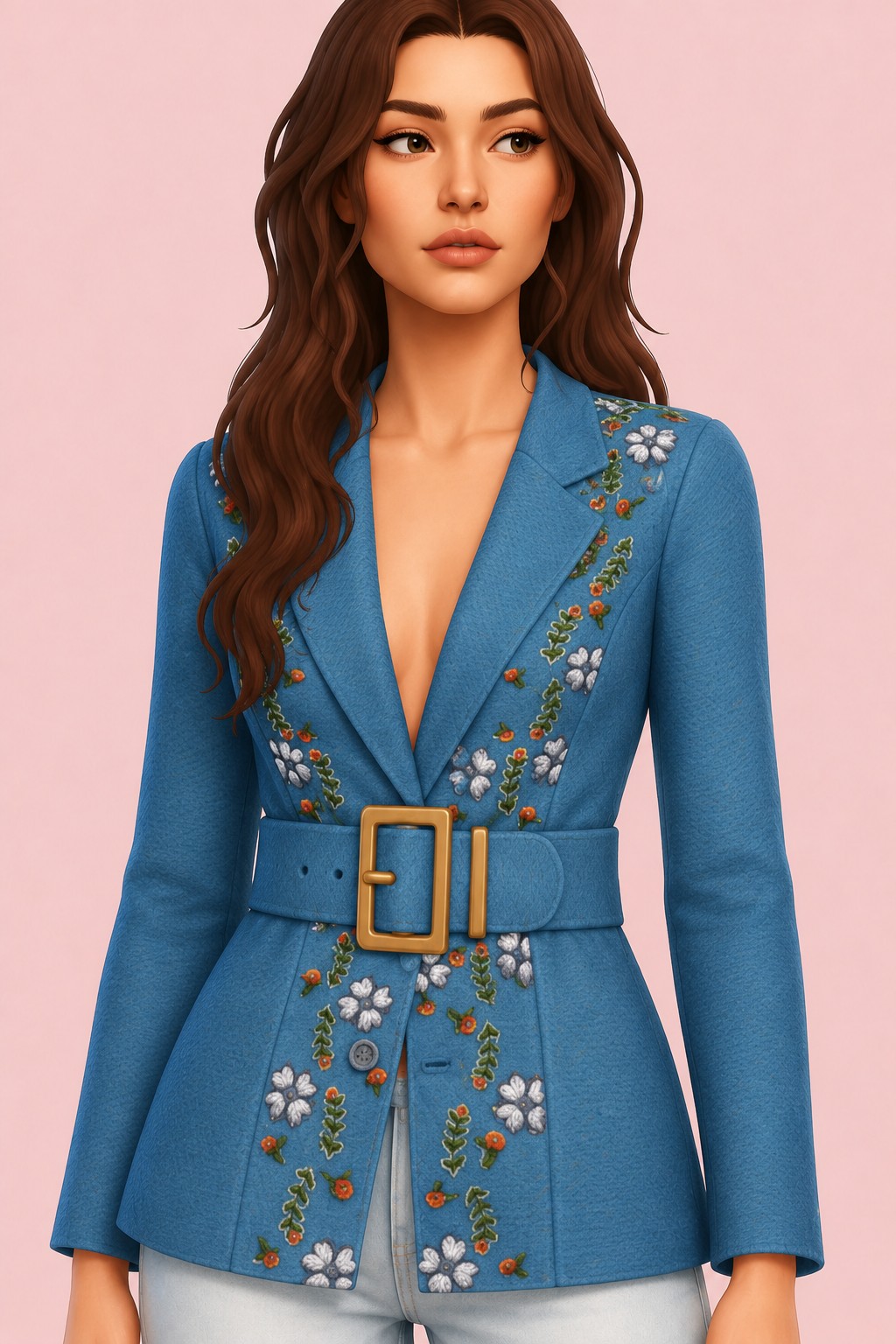 Lynn Jacket custom content (CC) for Sims 4 by marsmerizingsims
