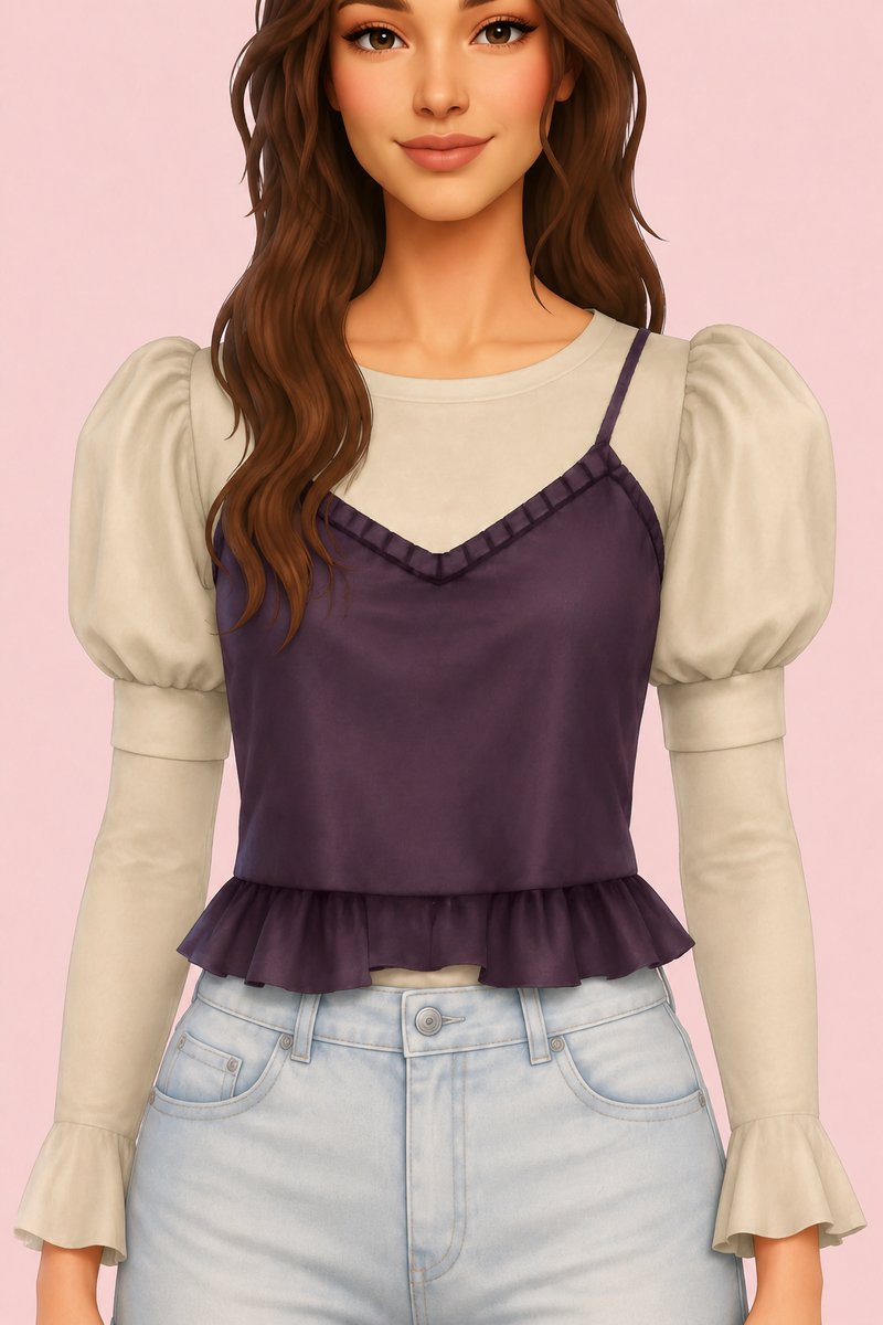 Shua Top custom content (CC) for Sims 4 by marsmerizingsims